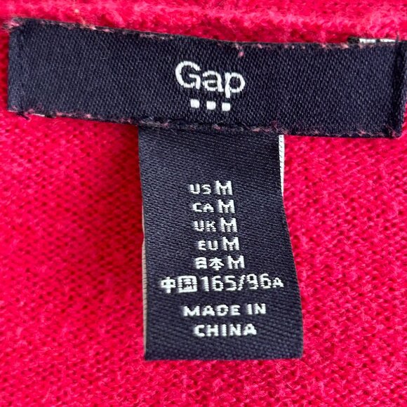Vintage Gap Light Weight Open Front Cardigan, Women's Size M in Pink - Picture 5 of 6